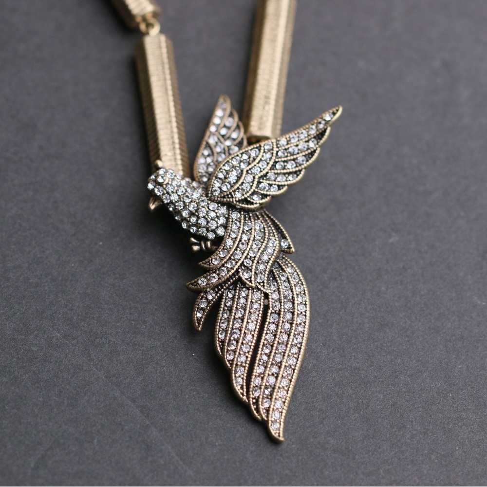 Lulu Frost Aviary Bird Necklace - Picture 1 of 4